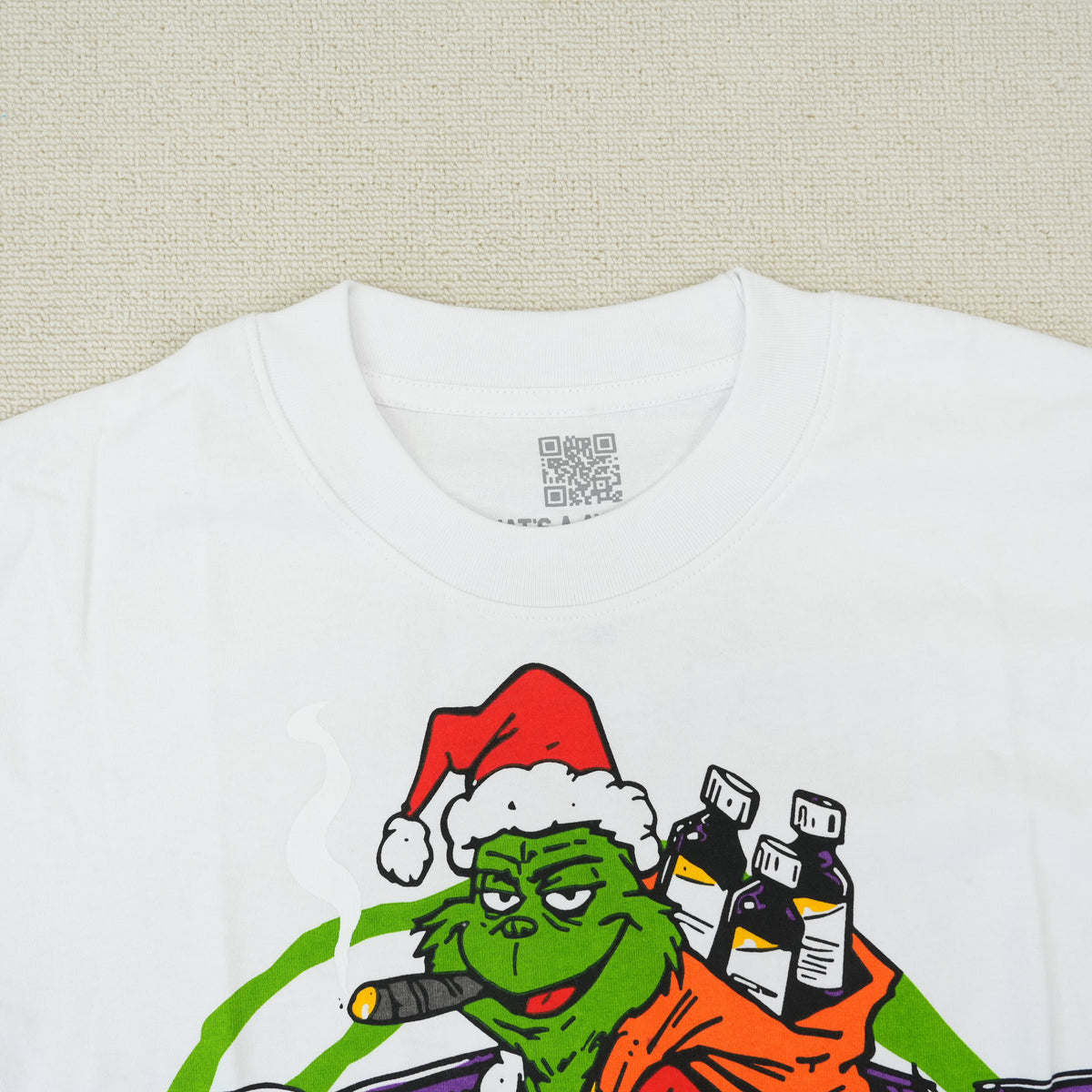 White Green Grinch ALOCS Shirt