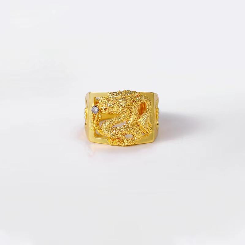 Dragon Ring-Zirconia Crystal