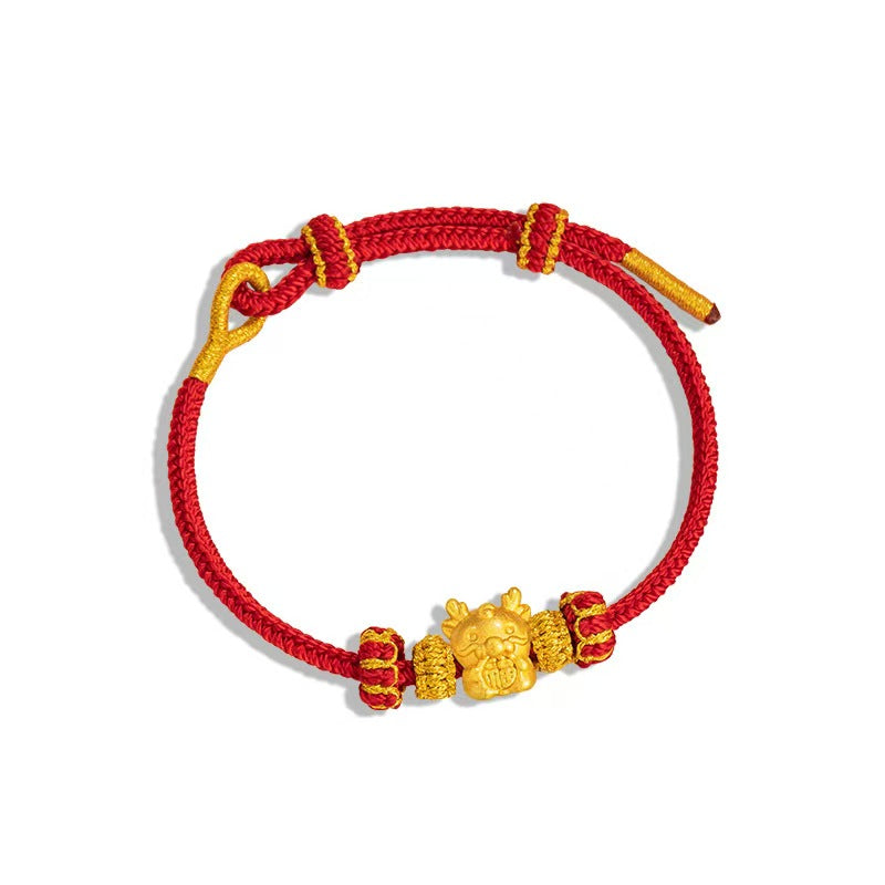 12 Zodiac Fortune Gold Bracelet ¨C Wealth on Arrival Lucky Year Series