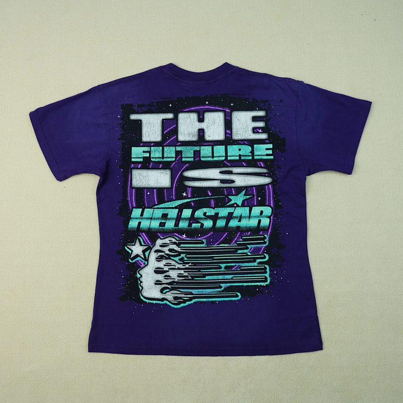 Hellstar Goggles T-Shirt Purple