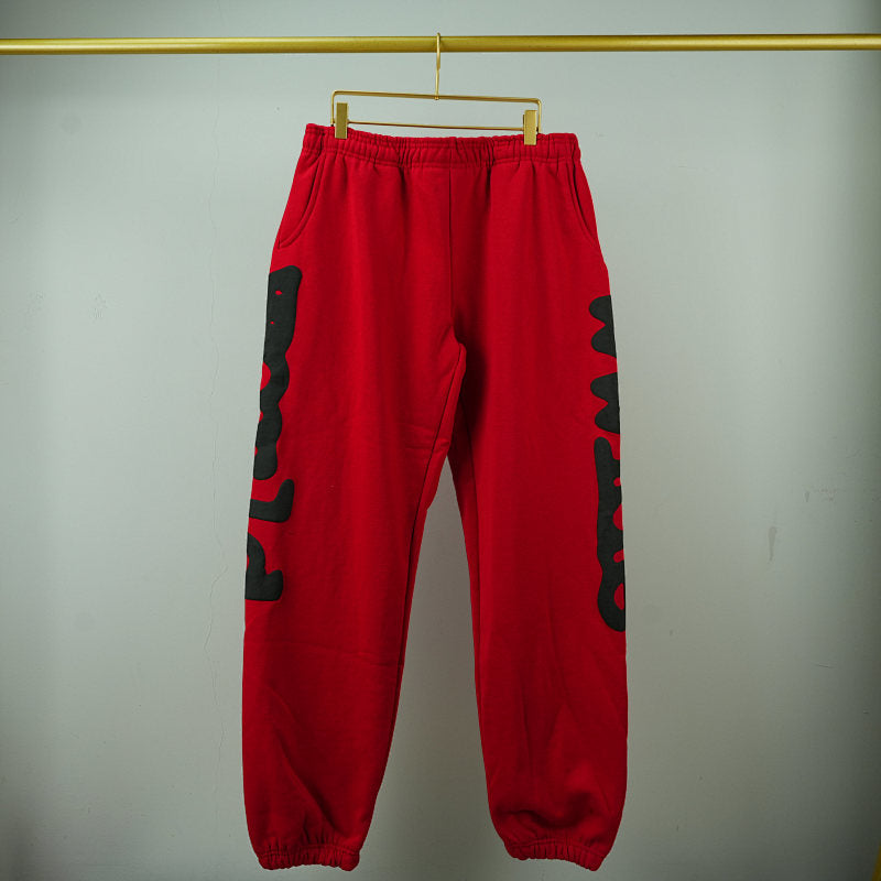 Sp5Der Beluga Sweatpants Red