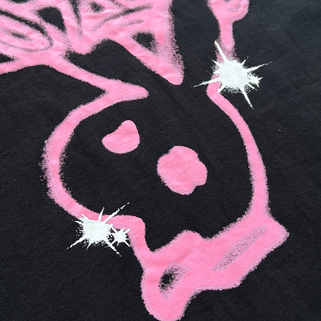 Graphic Tee Black Pink
