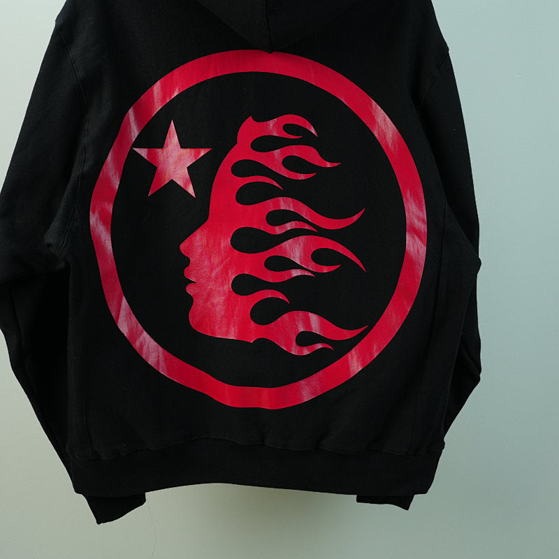 Hellstar Sports Future Flame Hoodie Black