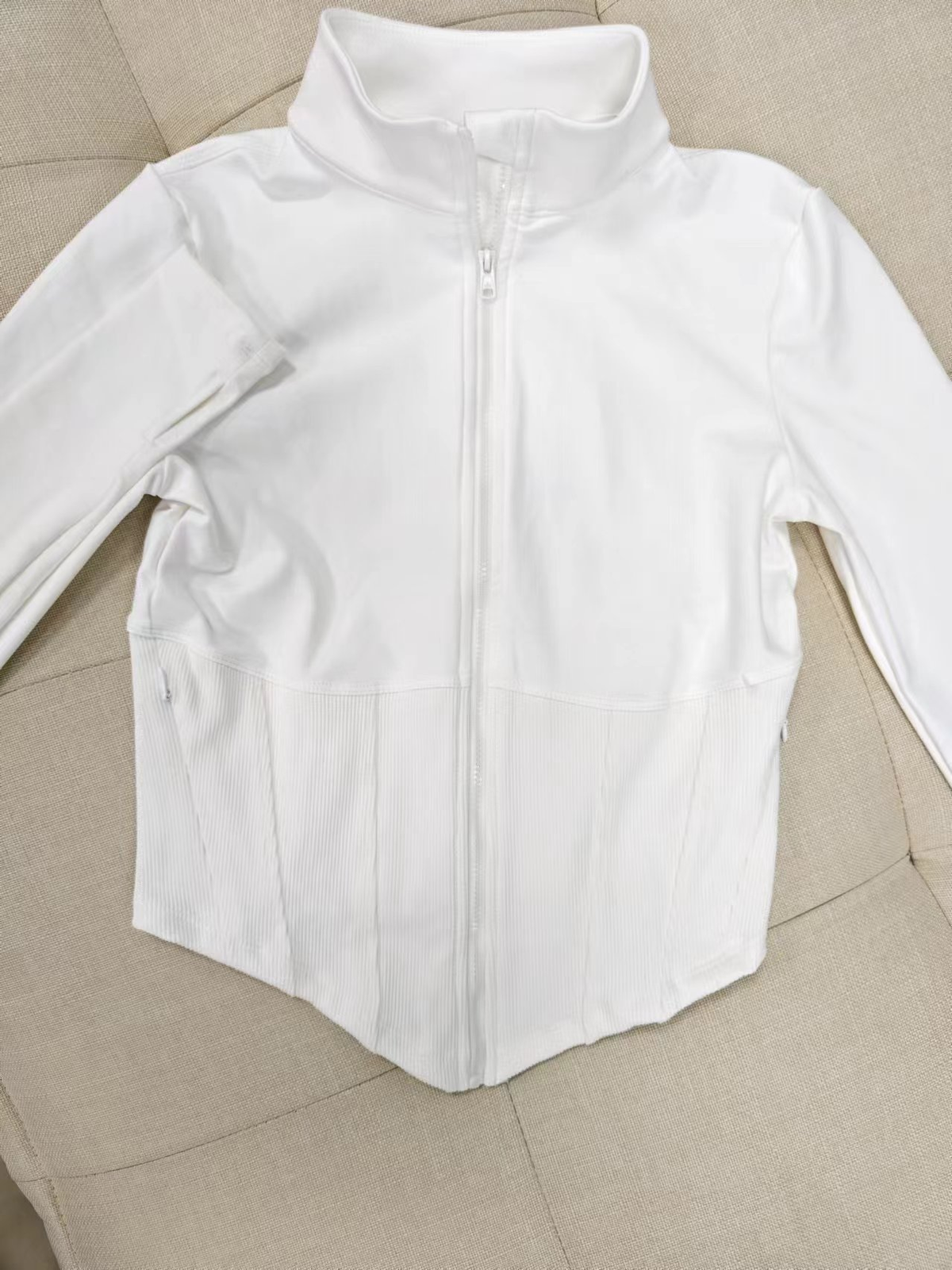 Alo Idol Bomber Jacket - White