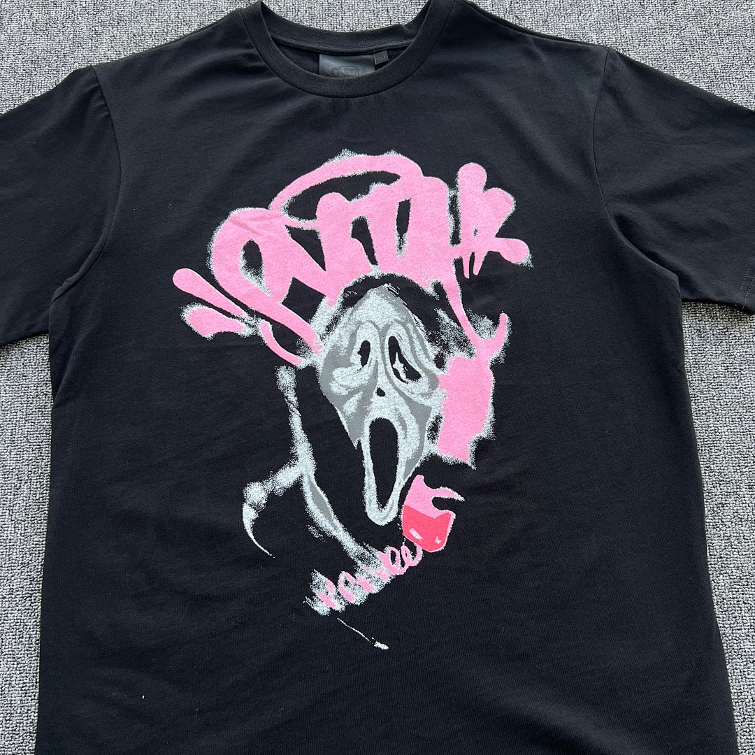 Graphic Tee Black Pink 2