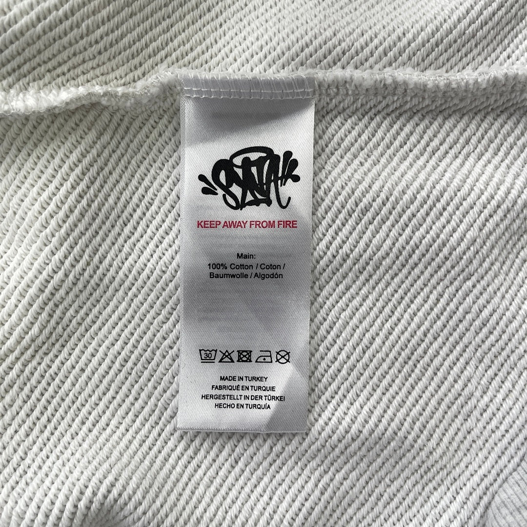Zip Hoodie White