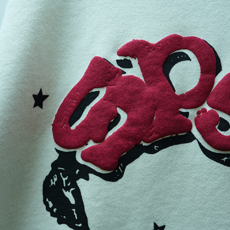 MTS X SP5DER Scorpion Hoodie Cream
