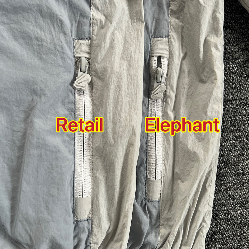 Syna-World Shell Tracksuit - Grey/Green