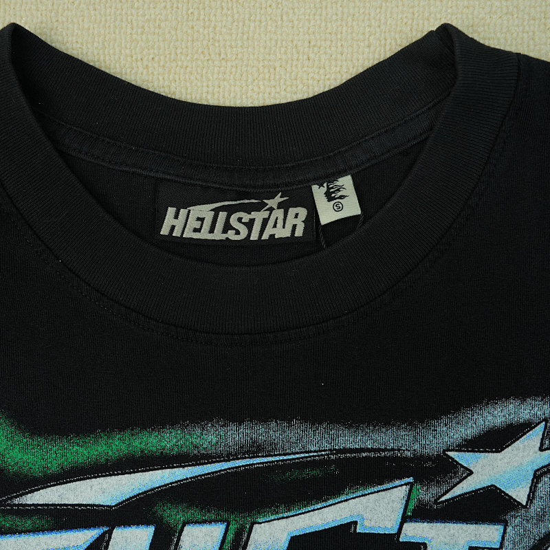 Hellstar The Future T-Shirt Black/Blue