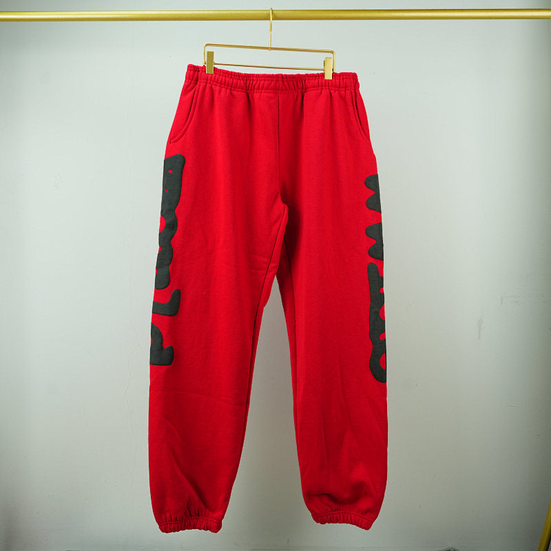 Sp5Der Beluga Sweatpants Red