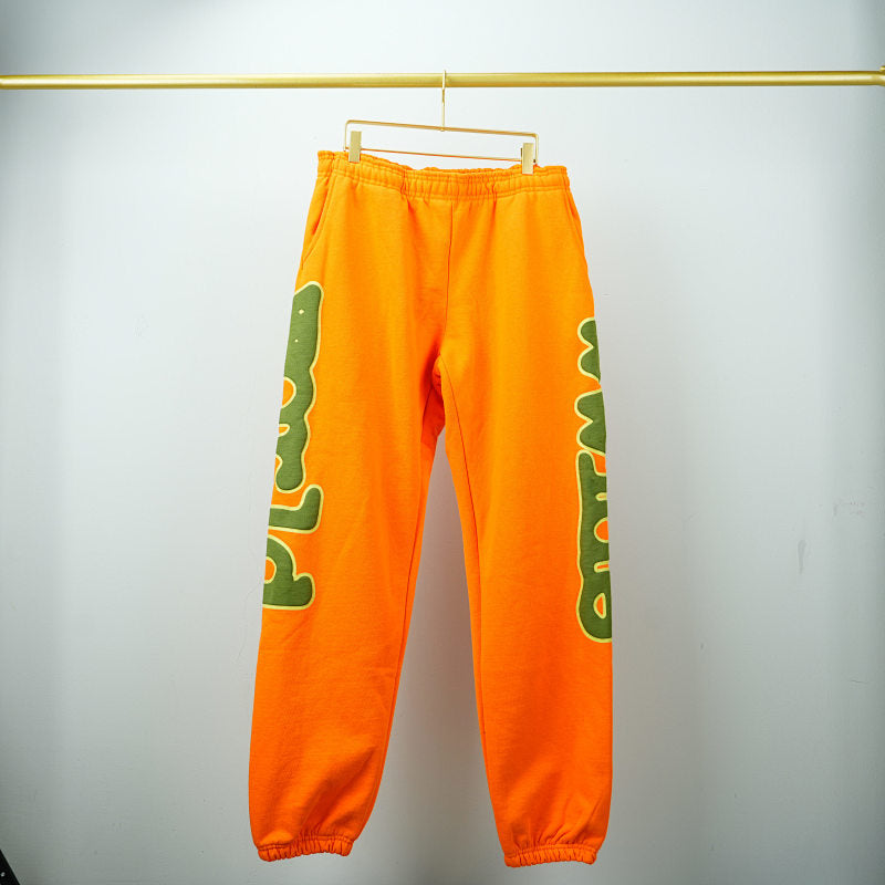 Sp5Der World Beluga Sweatpants Orange