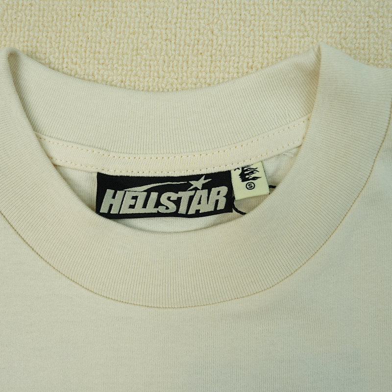 Hellstar Pixel L/S Tee White