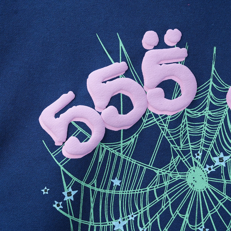 Sp5Der Worldwide Red Angel Number 555 Navy