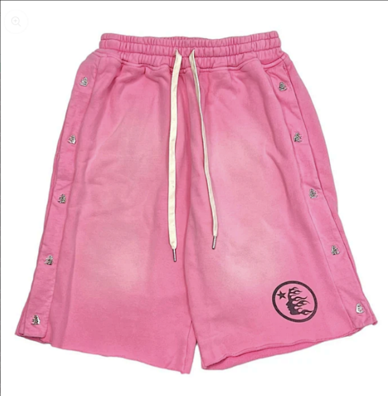 Hellstar Snap Sweatshorts Shorts Pink