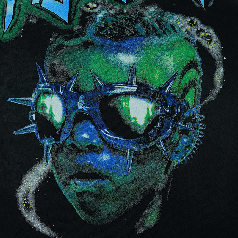 Hellstar The Future T-Shirt Black/Blue