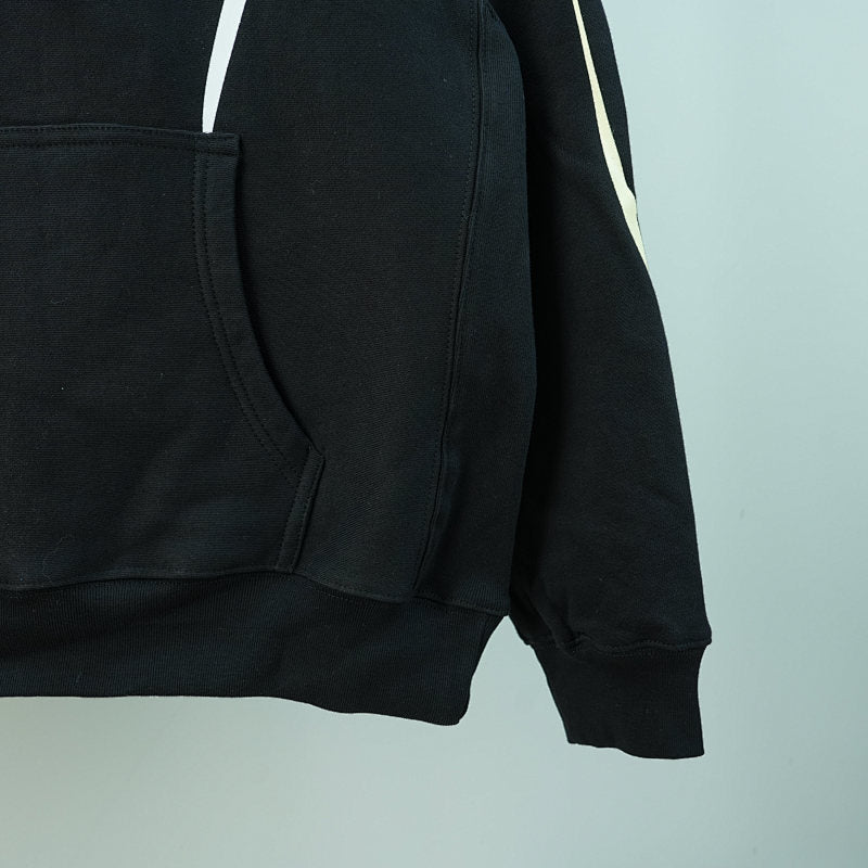 Hellstar Sports Hoodie. Jet Black