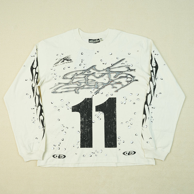 Hellstar Long Sleeve White