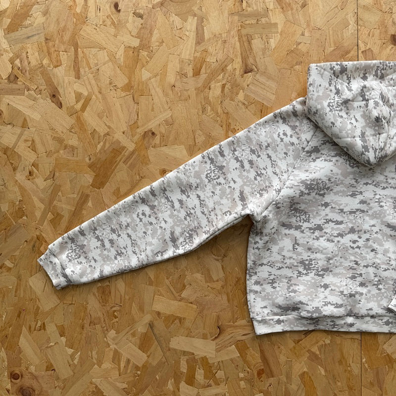 Mertra Hoodie - Grey/White
