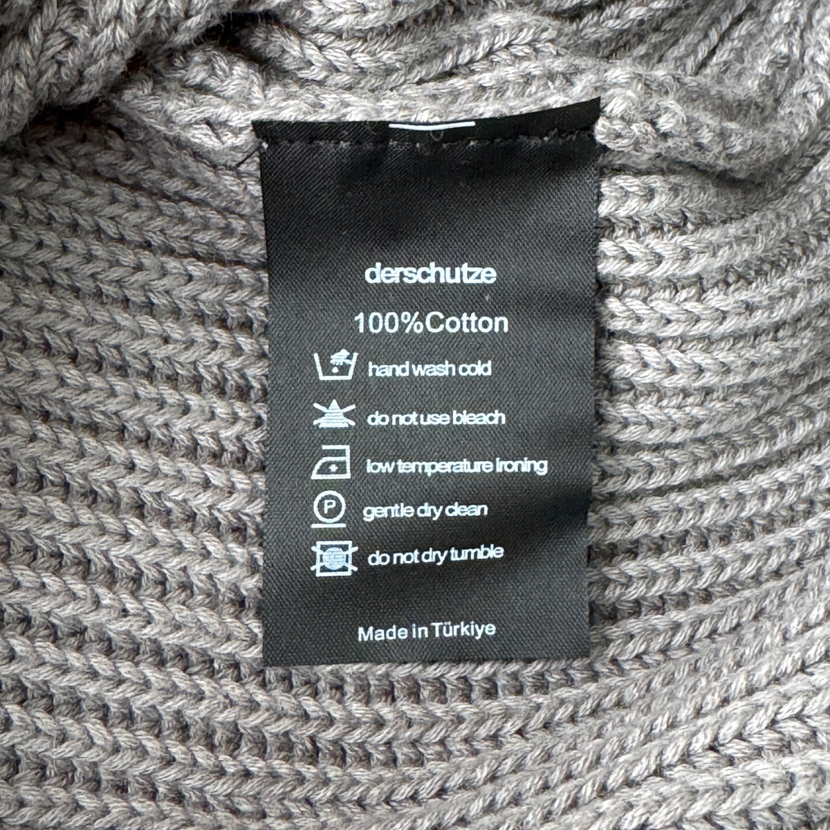 Derschutze Blossom Knit - Grey