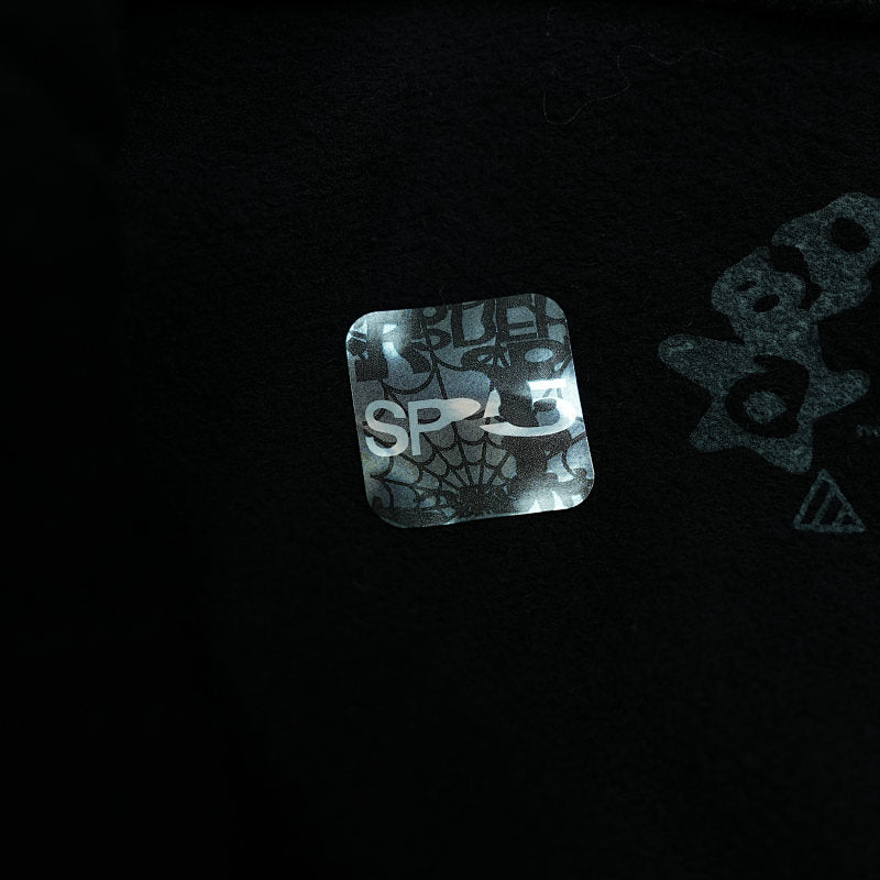 Sp5der OG Web Hoodie Black