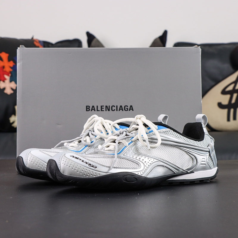 Balenciaga Runner - Silver/Blue