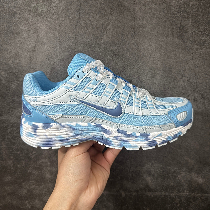 Nike P-6000 - Blue Whisper/White