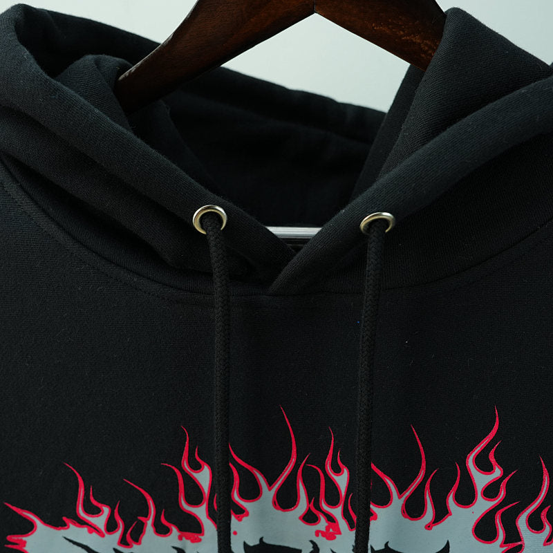 Hellstar Sports Future Flame Hoodie Black
