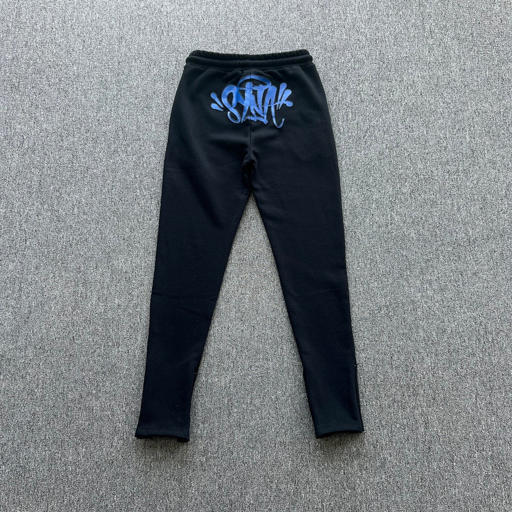 Hoodie Set Black Blue