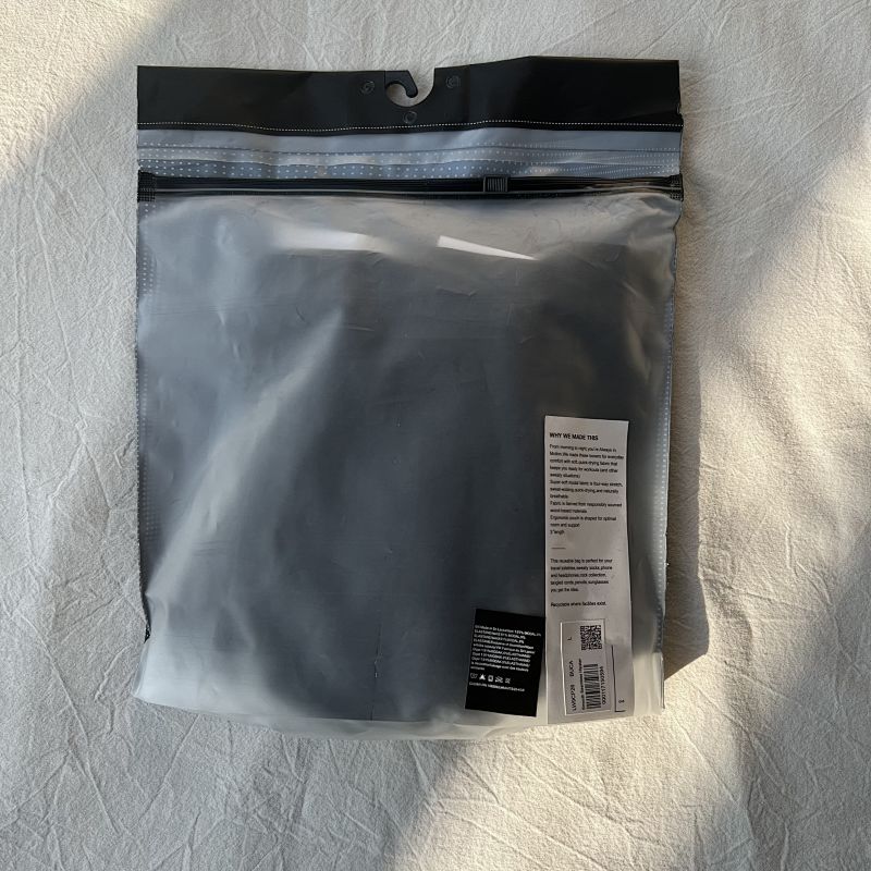 Black Men's Boxer Briefs 3-Pack with Bag