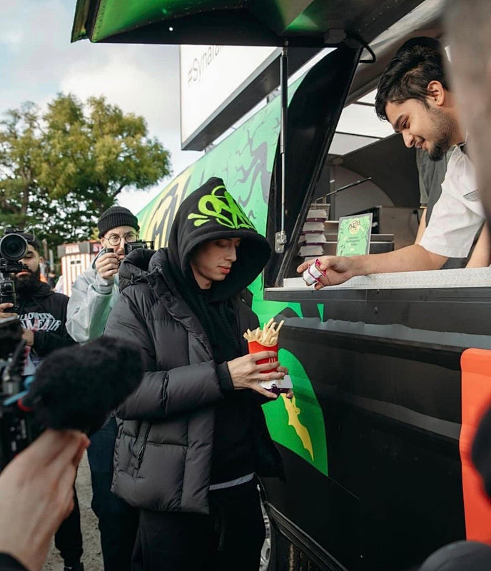 Syna-World Tracksuit - Black-Green
