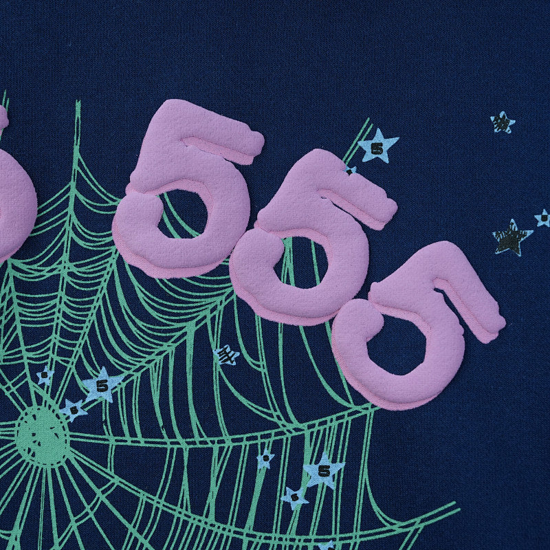 Sp5Der Worldwide Red Angel Number 555 Navy
