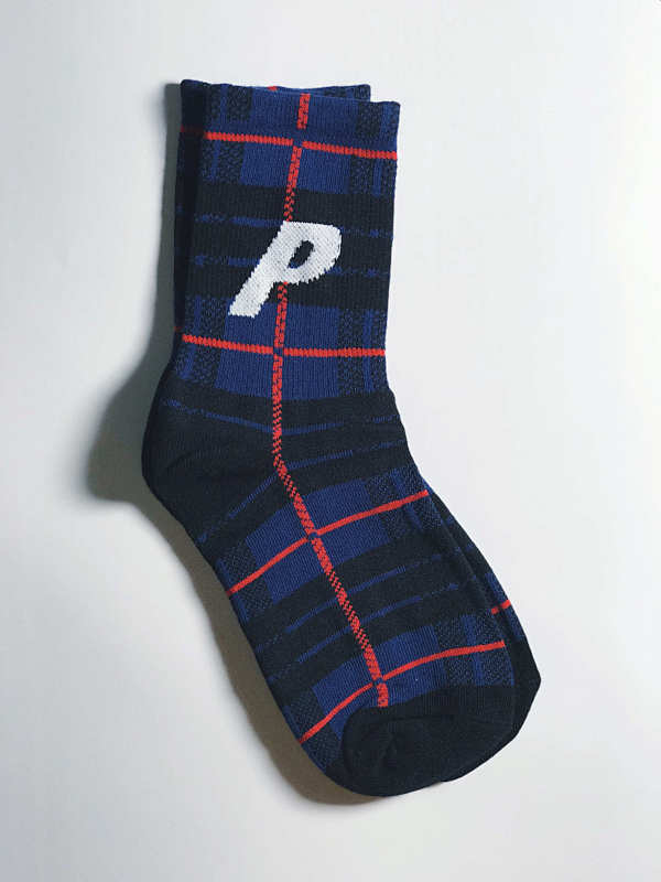Palace Logo Crew Socks Multiple Styles