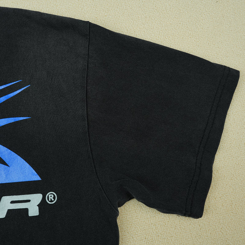 Hellstar Gel Sport Logo (Black/Blue) Tshirt Black/Blue