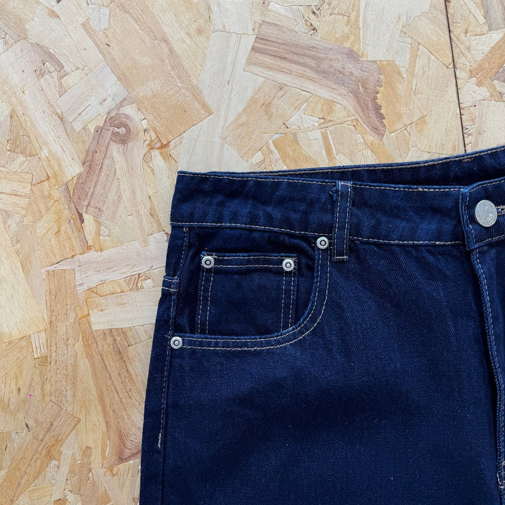 Derschutze Blossom Selvedge - Indigo