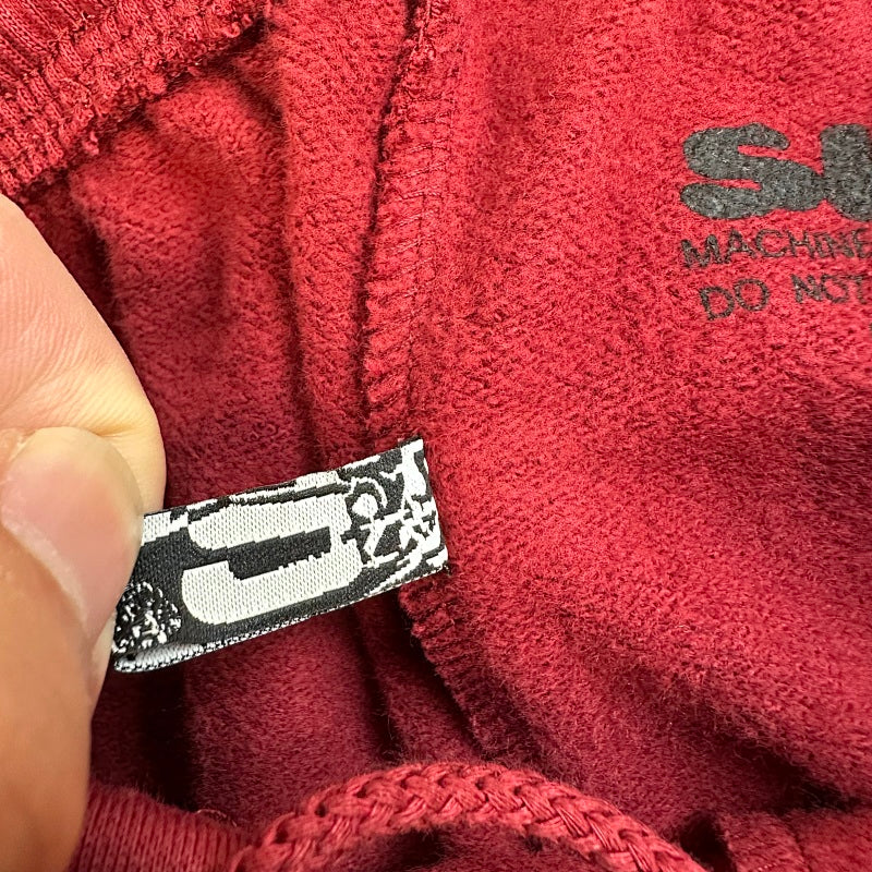 Sp5Der Logo Sweatpant Maroon