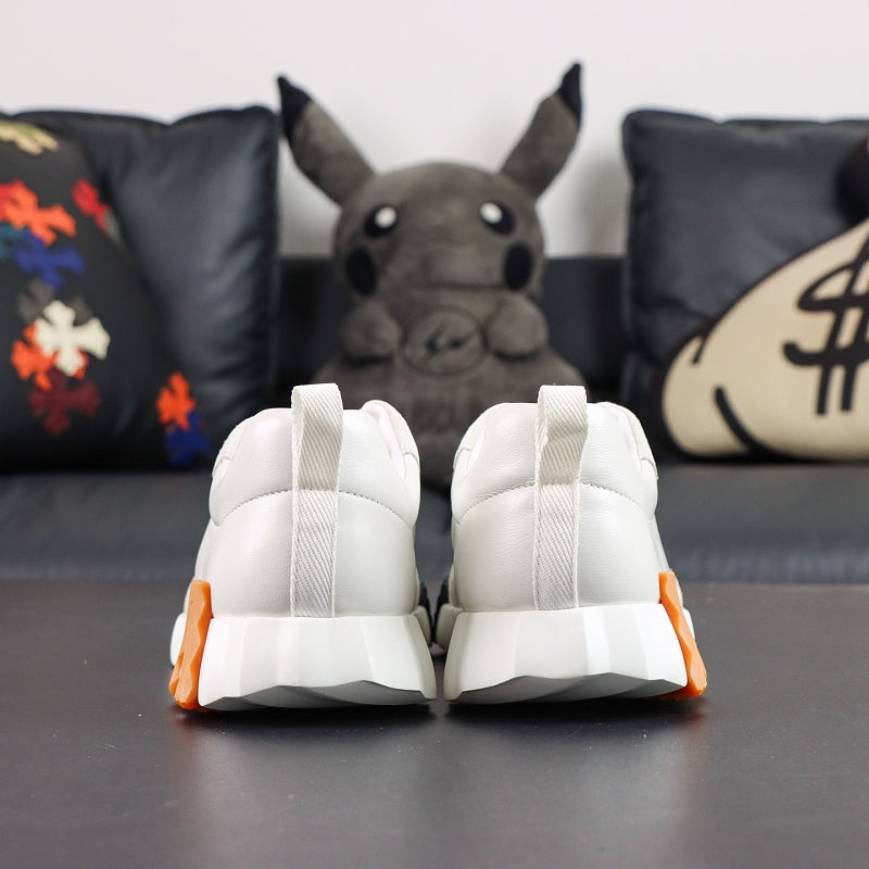 Hermes Bouncing Sneaker - White/Grey