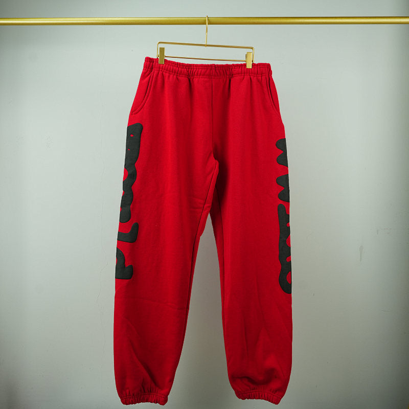 Sp5Der Beluga Sweatpants Red