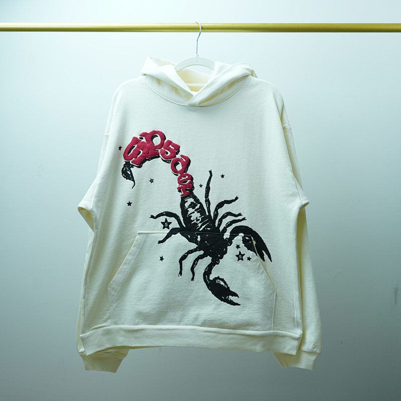 MTS X SP5DER Scorpion Hoodie Cream