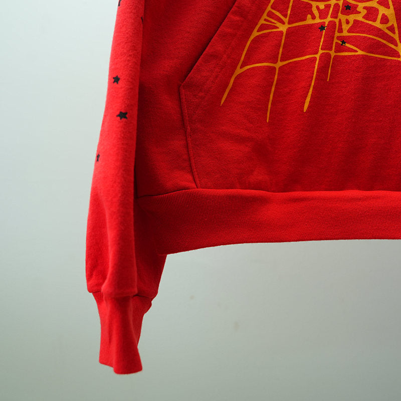 Sp5der P*NK V2 Hoodie Red