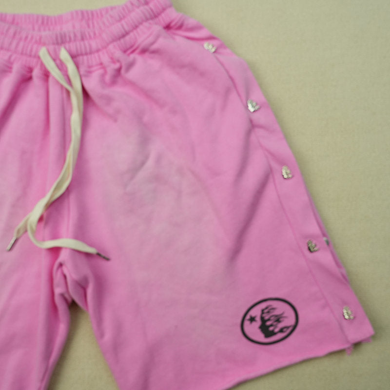 Hellstar Snap Sweatshorts Shorts Pink
