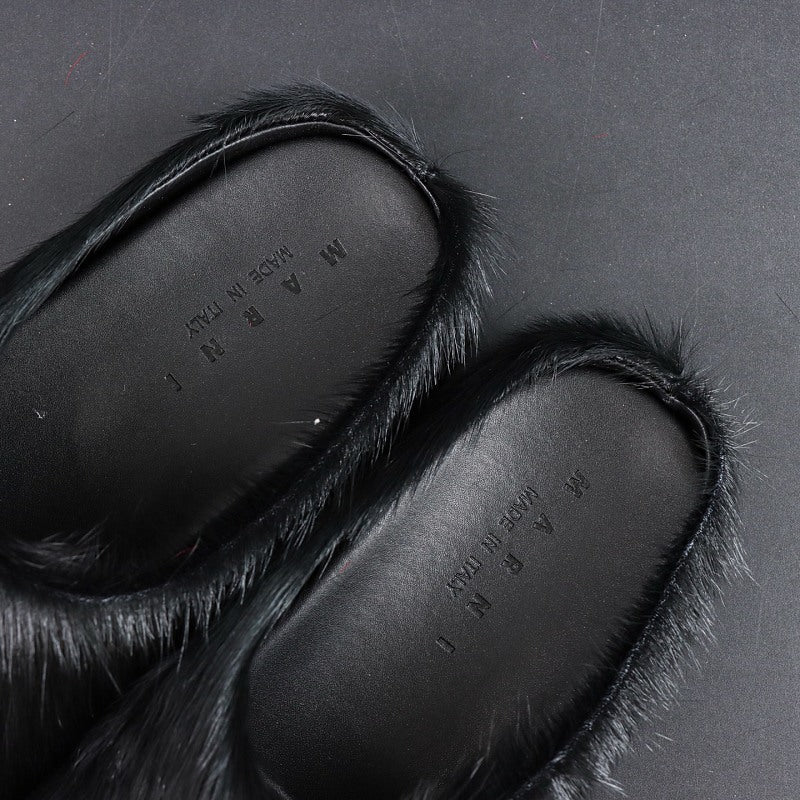 Marni Fussbett Sabot - Black