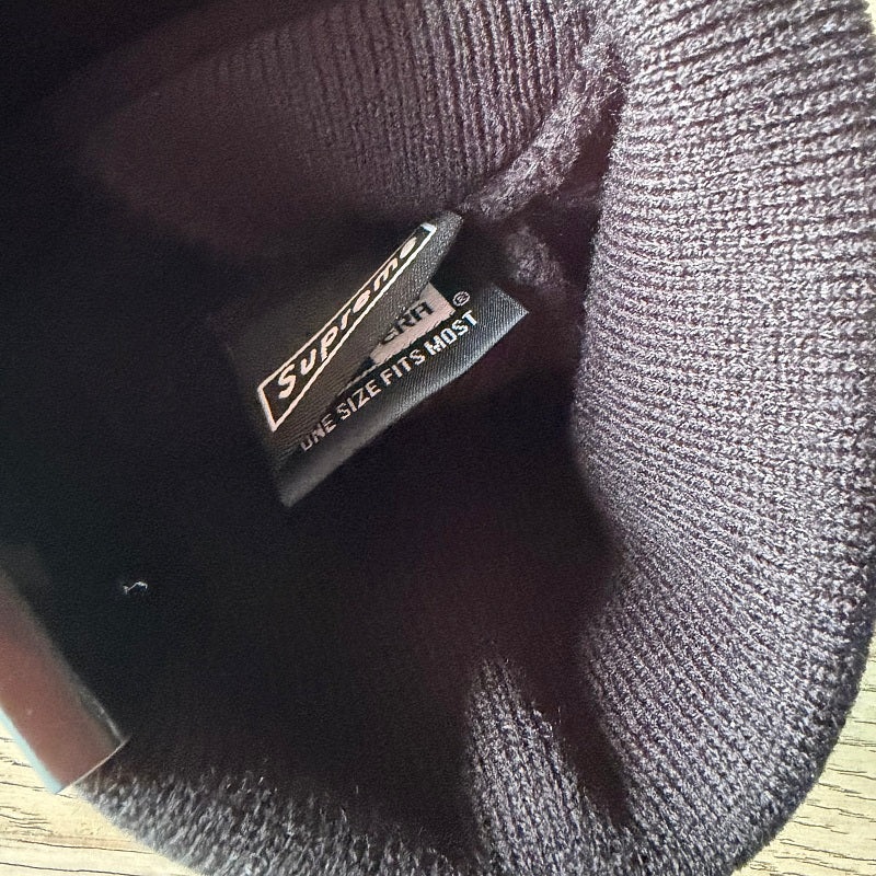 Supreme x New Era Box Logo Beanie