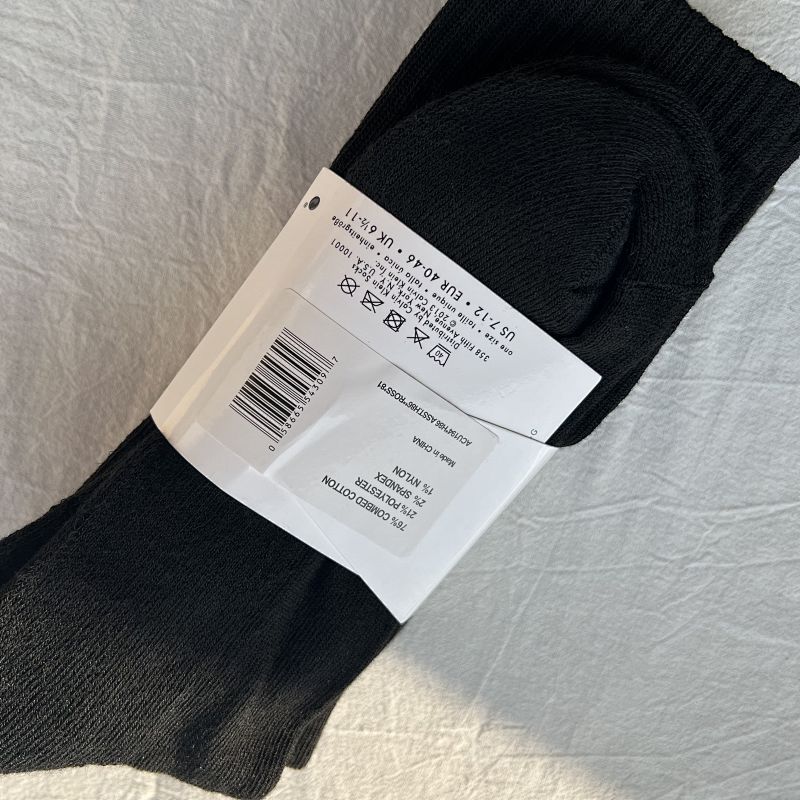 CK Combed Cotton Crew Socks Two Pack