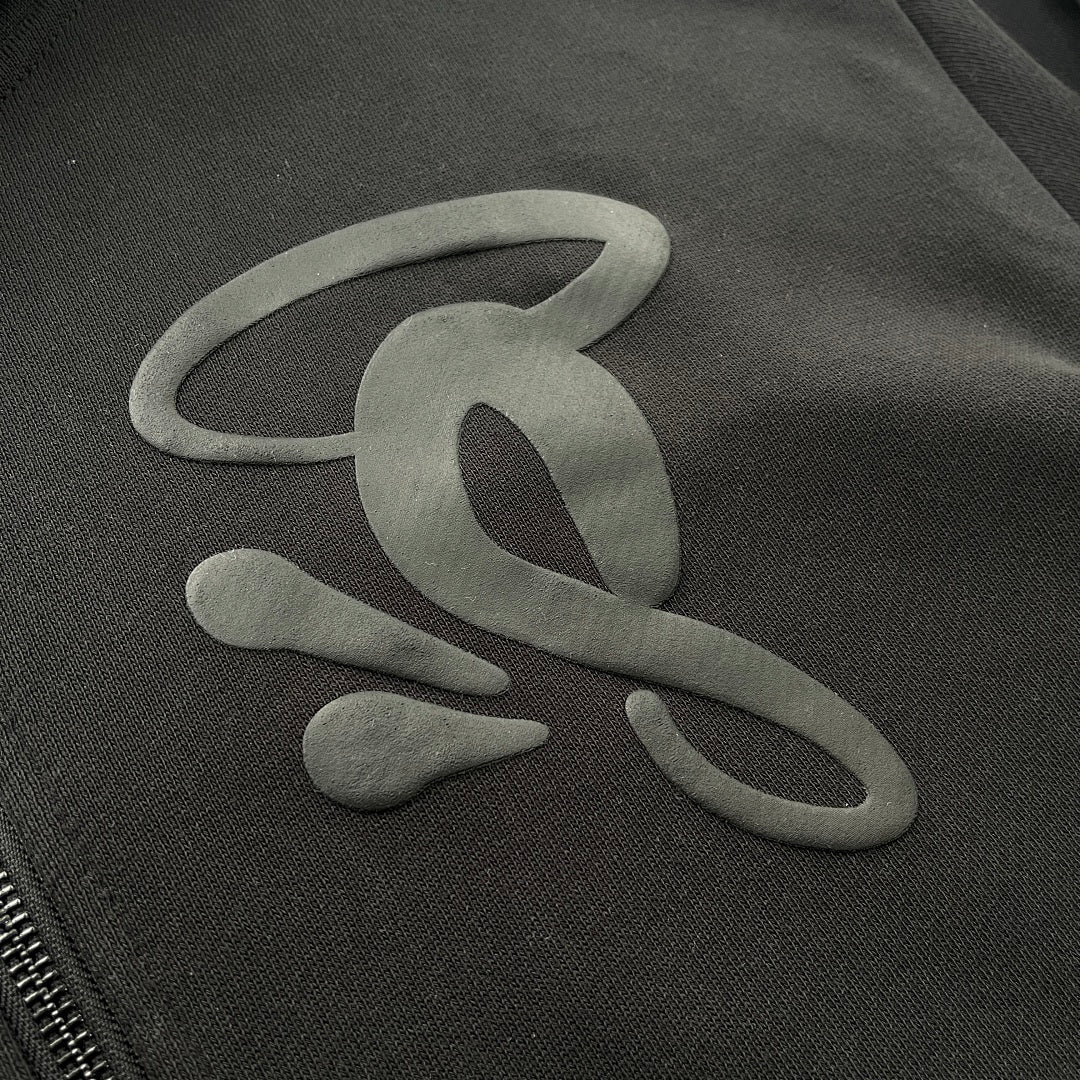 Zip Hoodie Black