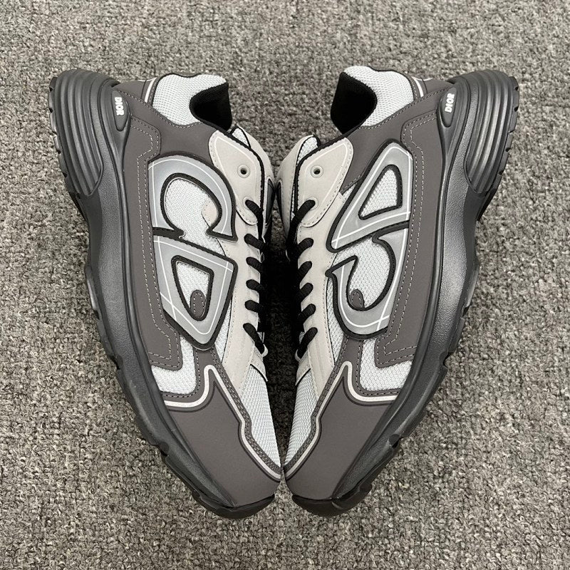 Dior B30 Sneaker — Black Light Grey