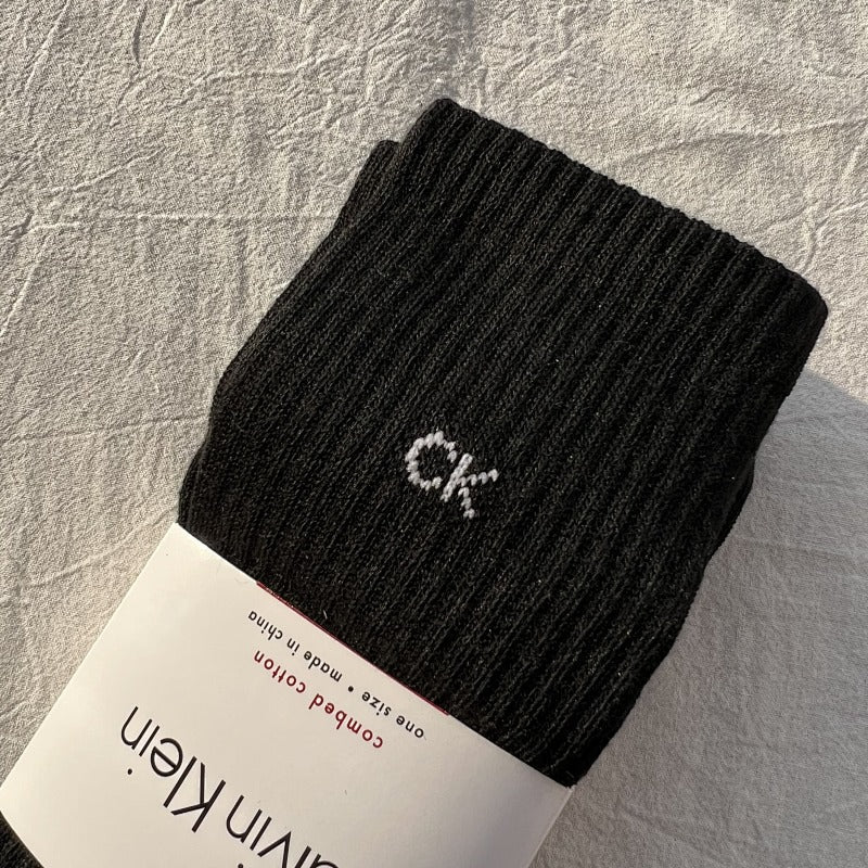CK Combed Cotton Crew Socks Two Pack