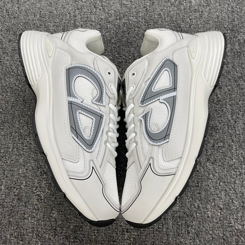 Dior B30 Sneaker — Light Grey Silver