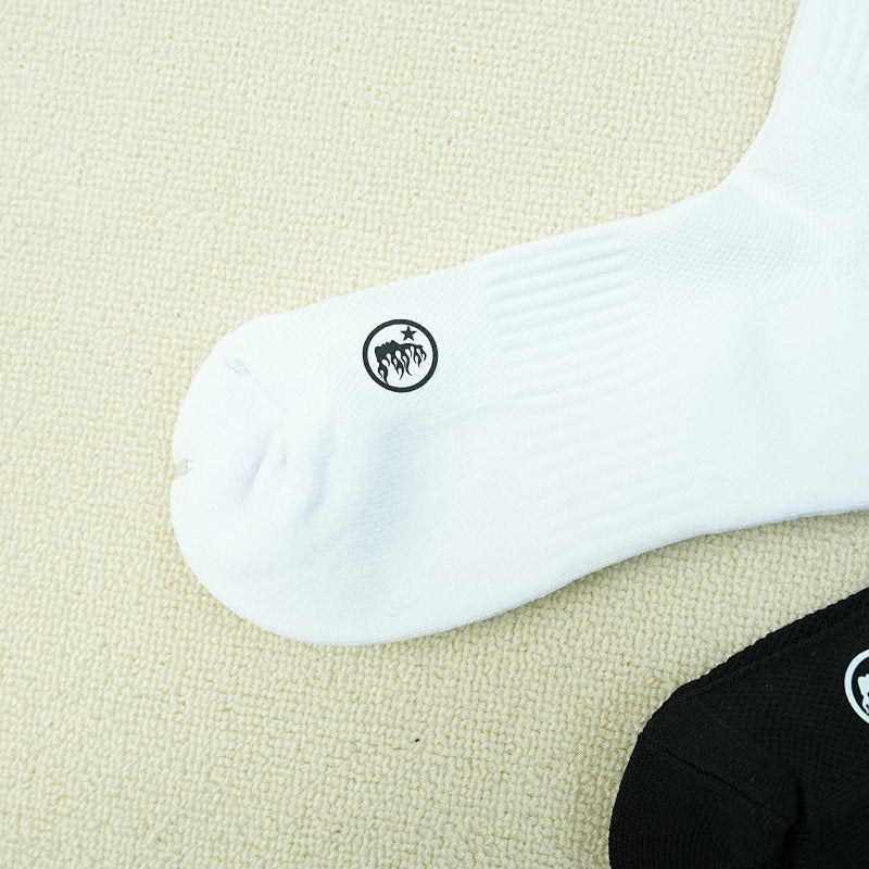 Hellstar Classic Socks (2 Pack) White/Black