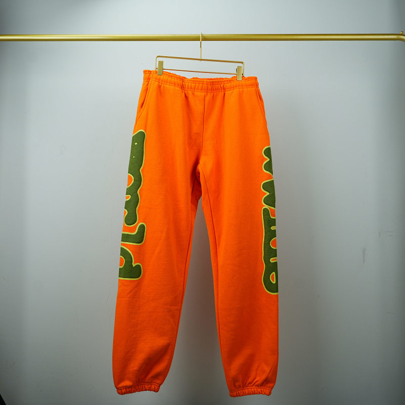 Sp5Der World Beluga Sweatpants Orange