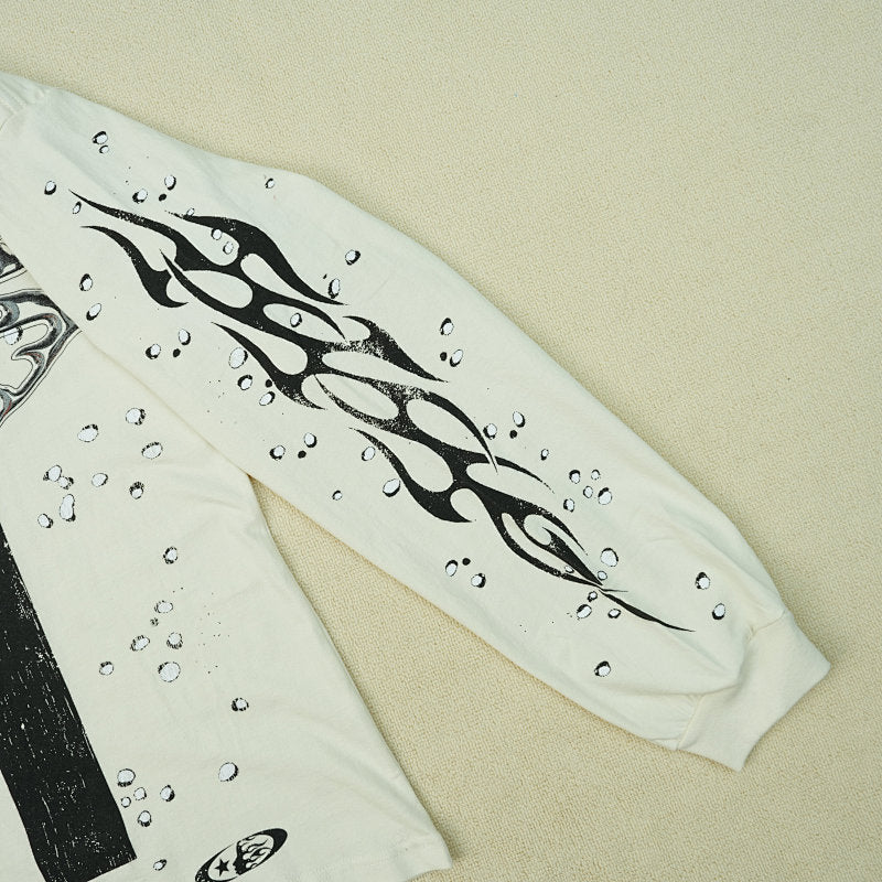 Hellstar Long Sleeve White